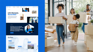 US Storage Center Website page