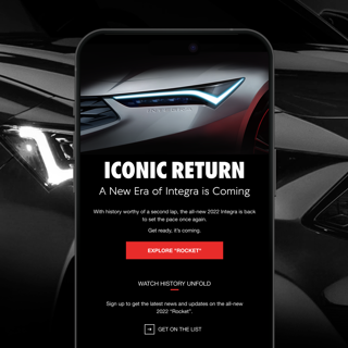 Acura Case Study Iconic Return Integra email