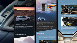 Acura Case Study RDX Emails